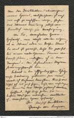 Nachlass Franz Steindachner, Brief von Prinzessin Therese von Bayern an Franz Steindachner (14.12.1898), Inv.Nr. 537.01, Seite 4